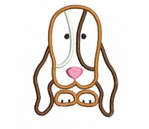 Stickdatei - Hundesalon Hund Schlappohr